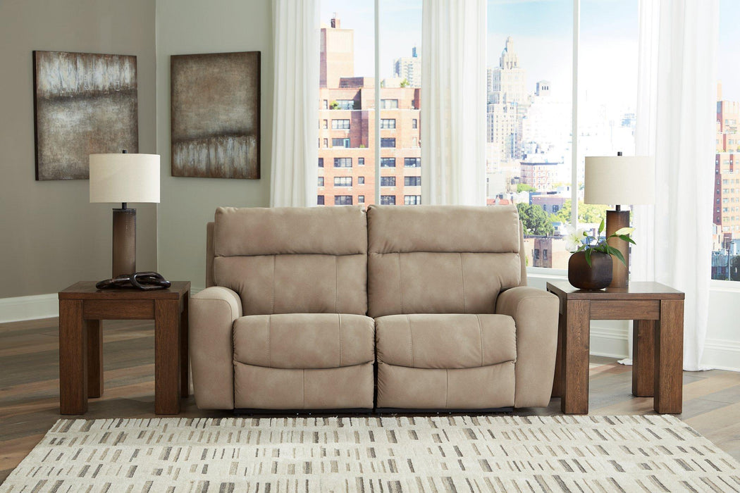 Next-Gen DuraPella Power Reclining Sectional Loveseat - Atchison Furniture Company (Atchison, KS)