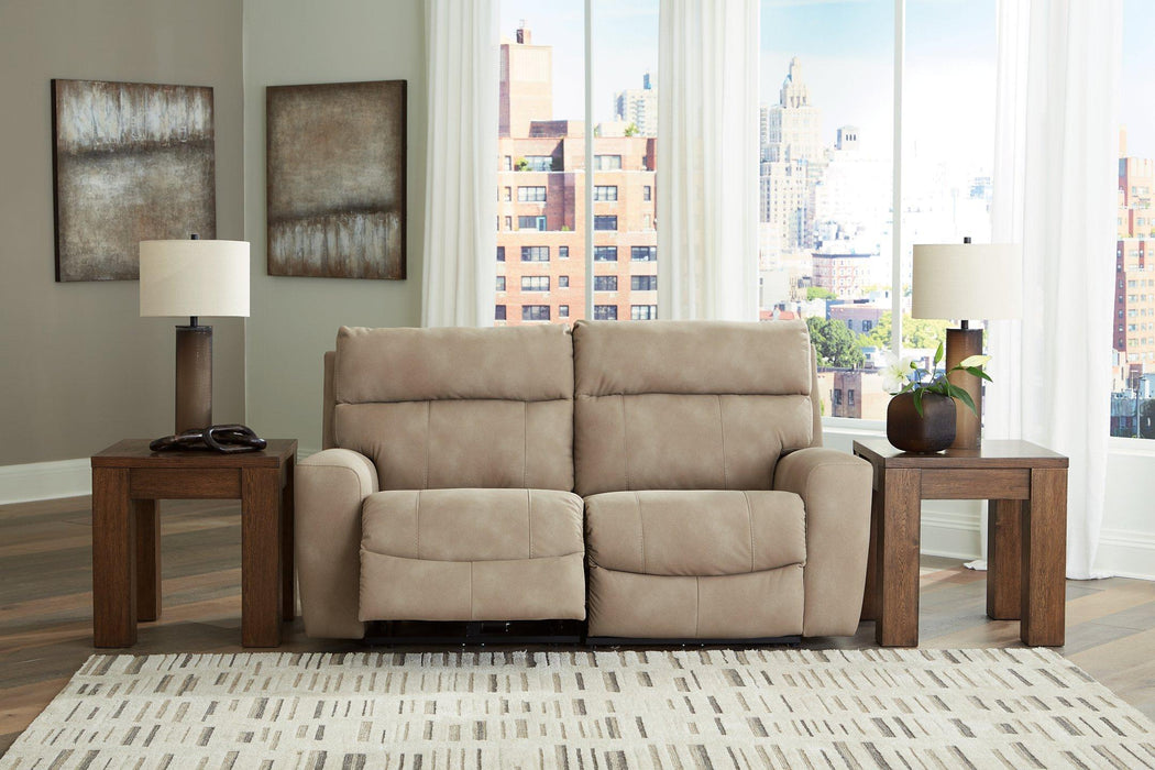 Next-Gen DuraPella Power Reclining Sectional Loveseat - Atchison Furniture Company (Atchison, KS)