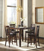 Bennox Counter Height Dining Table and Bar Stools (Set of 5) - Atchison Furniture Company (Atchison, KS)