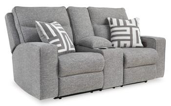 Biscoe Power Reclining Loveseat - Atchison Furniture Company (Atchison, KS)