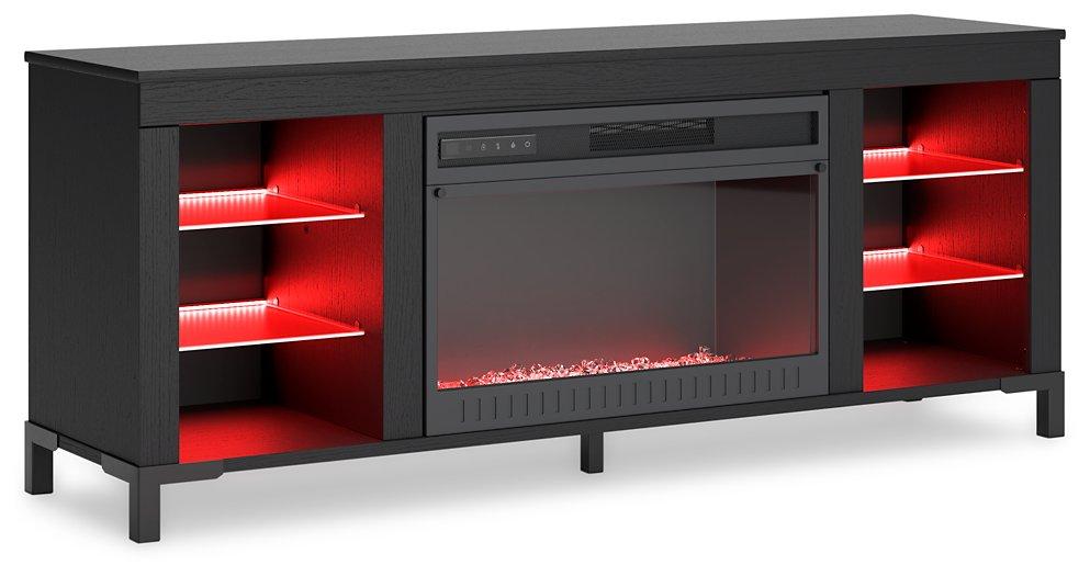 Cayberry 60" TV Stand with Electric Fireplace - Atchison Furniture Company (Atchison, KS)