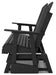 Hyland wave Outdoor Glider Loveseat - Atchison Furniture Company (Atchison, KS)