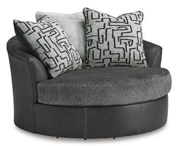 Brixley Pier Oversized Swivel Accent Chair - Atchison Furniture Company (Atchison, KS)