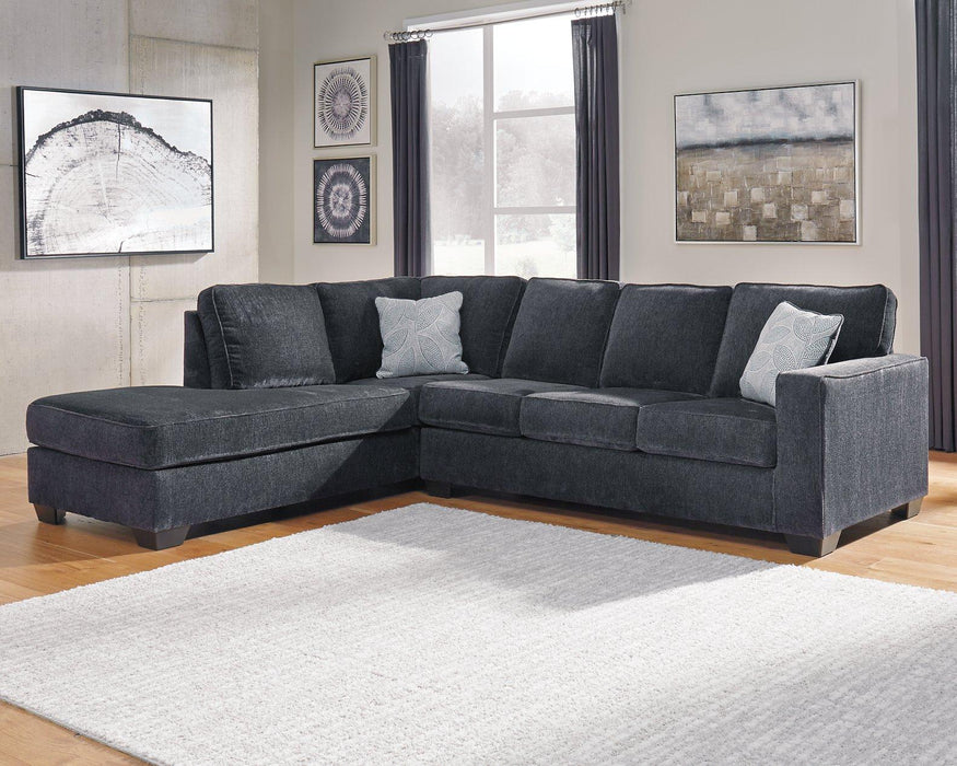 Altari Sleeper Sectional with Chaise - Atchison Furniture Company (Atchison, KS)
