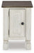 Havalance Chairside End Table - Atchison Furniture Company (Atchison, KS)