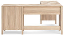 Battelle 60" Home Office Desk with Return - Atchison Furniture Company (Atchison, KS)