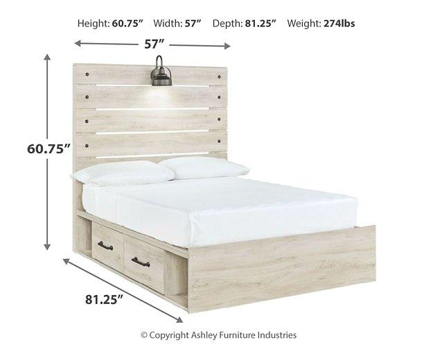 Cambeck Bed with 4 Storage Drawers - Atchison Furniture Company (Atchison, KS)