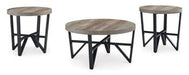 Deanlee Table (Set of 3) - Atchison Furniture Company (Atchison, KS)