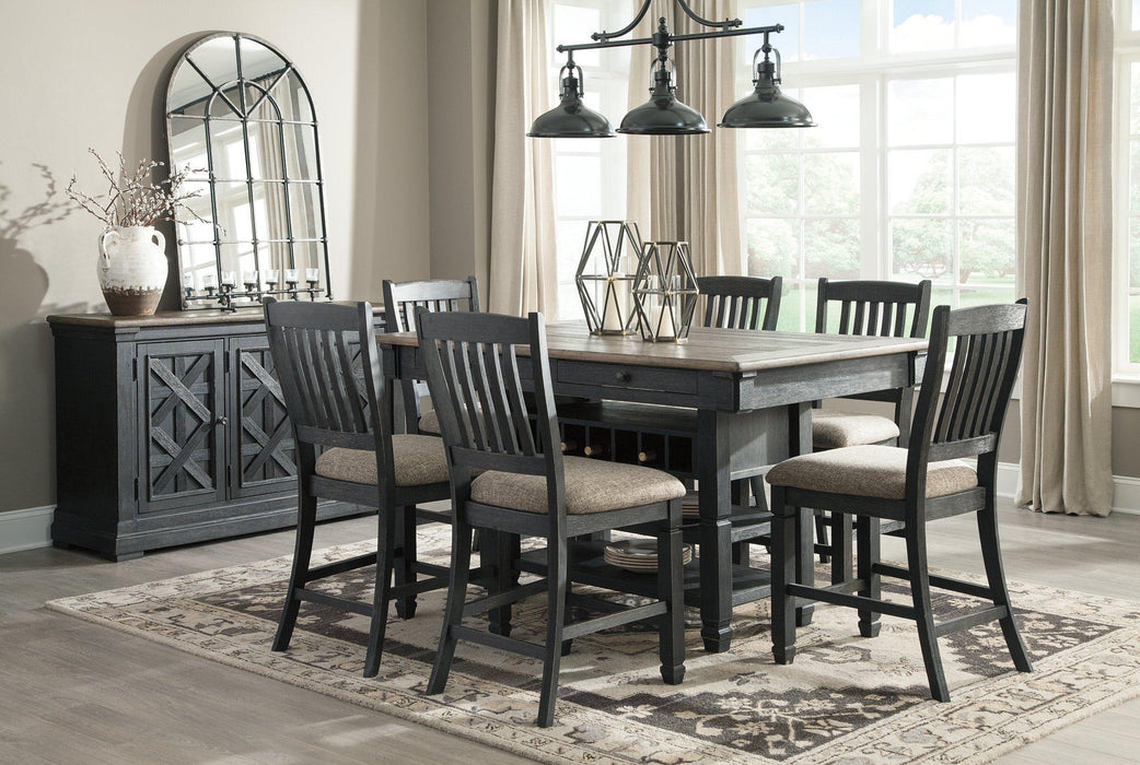 Tyler Creek Counter Height Dining Set - Atchison Furniture Company (Atchison, KS)