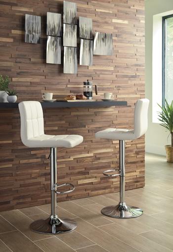 Bellatier Adjustable Height Bar Stool - Atchison Furniture Company (Atchison, KS)