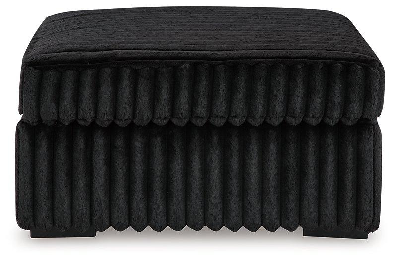 Midnight-Madness Oversized Accent Ottoman - Atchison Furniture Company (Atchison, KS)