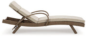 Beachcroft Outdoor Chaise Lounge with Cushion - Atchison Furniture Company (Atchison, KS)