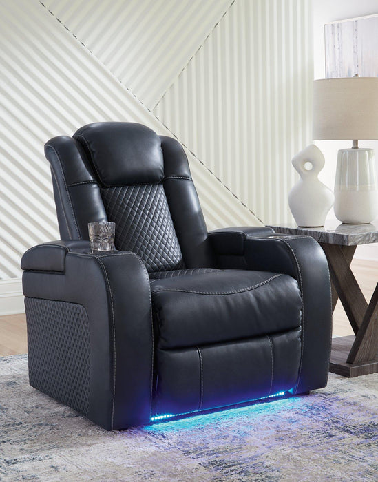 Fyne-Dyme Power Recliner - Atchison Furniture Company (Atchison, KS)