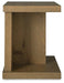 Brinstead Chairside End Table - Atchison Furniture Company (Atchison, KS)