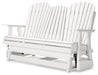 Hyland wave Outdoor Glider Loveseat - Atchison Furniture Company (Atchison, KS)