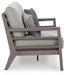 Hillside Barn Outdoor Loveseat with Cushion - Atchison Furniture Company (Atchison, KS)