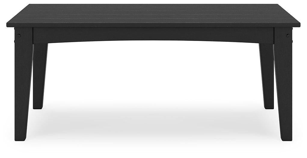 Hyland wave Outdoor Coffee Table - Atchison Furniture Company (Atchison, KS)