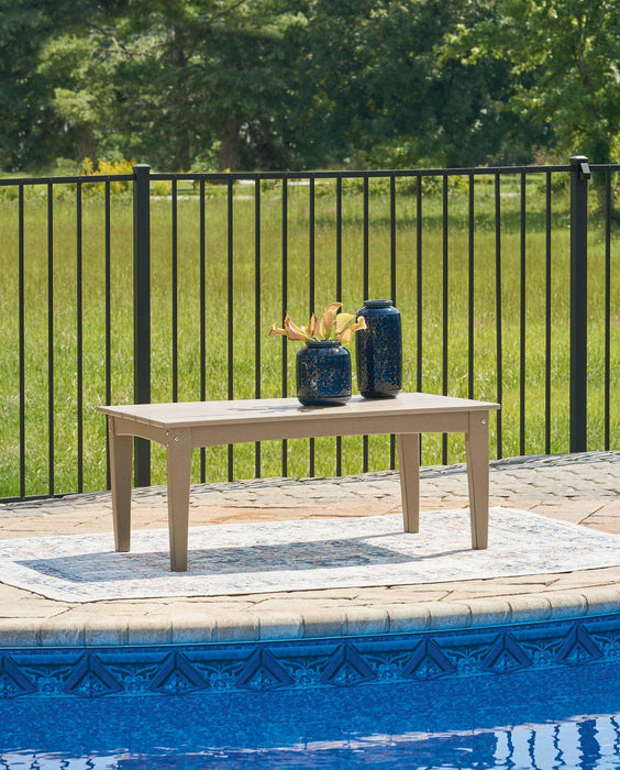 Hyland wave Outdoor Coffee Table - Atchison Furniture Company (Atchison, KS)