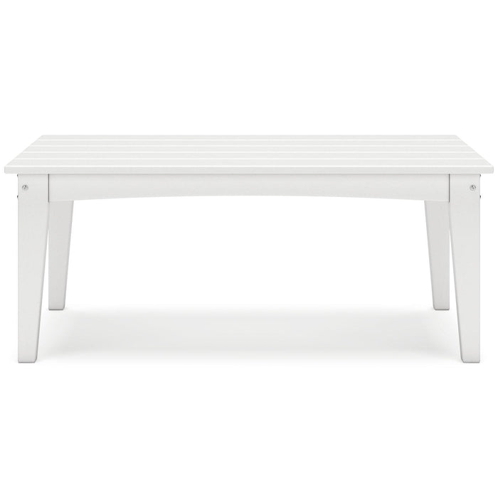 Hyland wave Outdoor Coffee Table - Atchison Furniture Company (Atchison, KS)