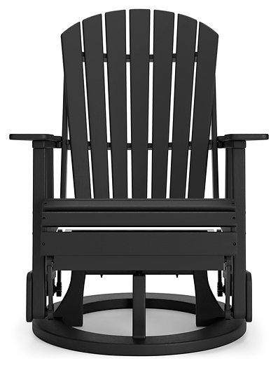 Hyland wave Outdoor Swivel Glider Chair - Atchison Furniture Company (Atchison, KS)
