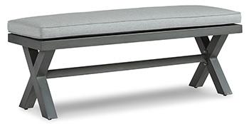 Elite Park Outdoor Bench with Cushion - Atchison Furniture Company (Atchison, KS)