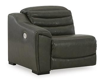 Center Line Power Reclining Sectional Loveseat - Atchison Furniture Company (Atchison, KS)
