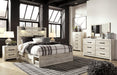 Cambeck Bed with 4 Storage Drawers - Atchison Furniture Company (Atchison, KS)