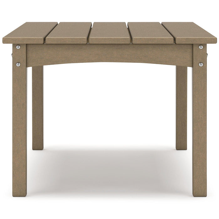 Hyland wave Outdoor Coffee Table - Atchison Furniture Company (Atchison, KS)