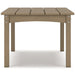 Hyland wave Outdoor Coffee Table - Atchison Furniture Company (Atchison, KS)