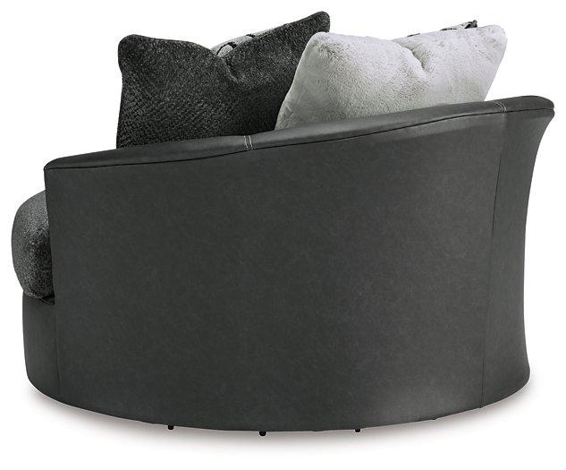 Brixley Pier Oversized Swivel Accent Chair - Atchison Furniture Company (Atchison, KS)