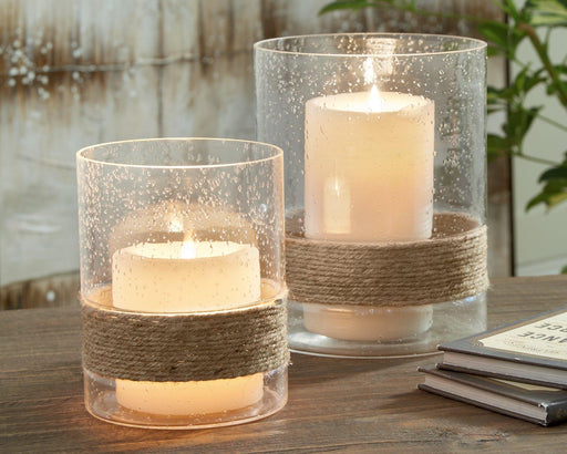 Eudocia Candle Holder (Set of 2) - Atchison Furniture Company (Atchison, KS)
