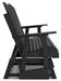 Hyland wave Outdoor Glider Loveseat - Atchison Furniture Company (Atchison, KS)