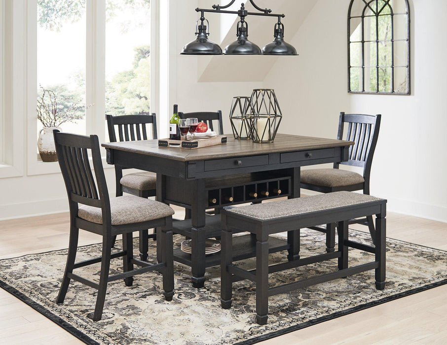 Tyler Creek Counter Height Dining Set - Atchison Furniture Company (Atchison, KS)