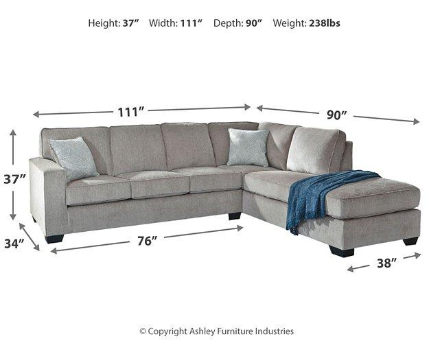 Altari Sectional with Chaise - Atchison Furniture Company (Atchison, KS)