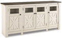 Bolanburg 74" TV Stand - Atchison Furniture Company (Atchison, KS)