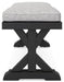 Beachcroft Outdoor Bench with Cushion - Atchison Furniture Company (Atchison, KS)
