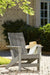 Visola Outdoor Adirondack Chair Set with End Table - Atchison Furniture Company (Atchison, KS)