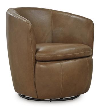 Kierreys Swivel Accent Chair - Atchison Furniture Company (Atchison, KS)