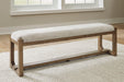 Cabalynn 63" Dining Bench - Atchison Furniture Company (Atchison, KS)
