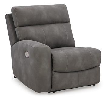 Next-Gen DuraPella Power Reclining Sectional Loveseat - Atchison Furniture Company (Atchison, KS)