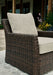 Brook Ranch Outdoor Lounge Chair with Cushion - Atchison Furniture Company (Atchison, KS)