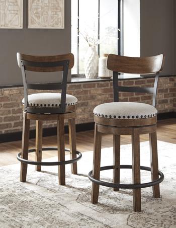 Valebeck Counter Height Bar Stool - Atchison Furniture Company (Atchison, KS)