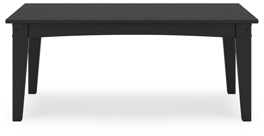 Hyland wave Outdoor Coffee Table - Atchison Furniture Company (Atchison, KS)