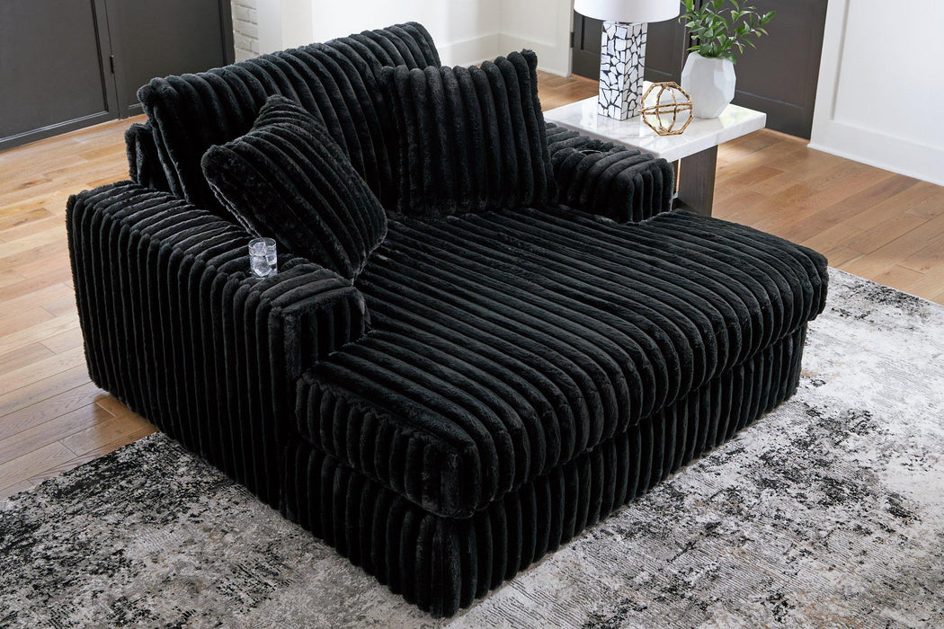 Midnight-Madness Oversized Chaise - Atchison Furniture Company (Atchison, KS)
