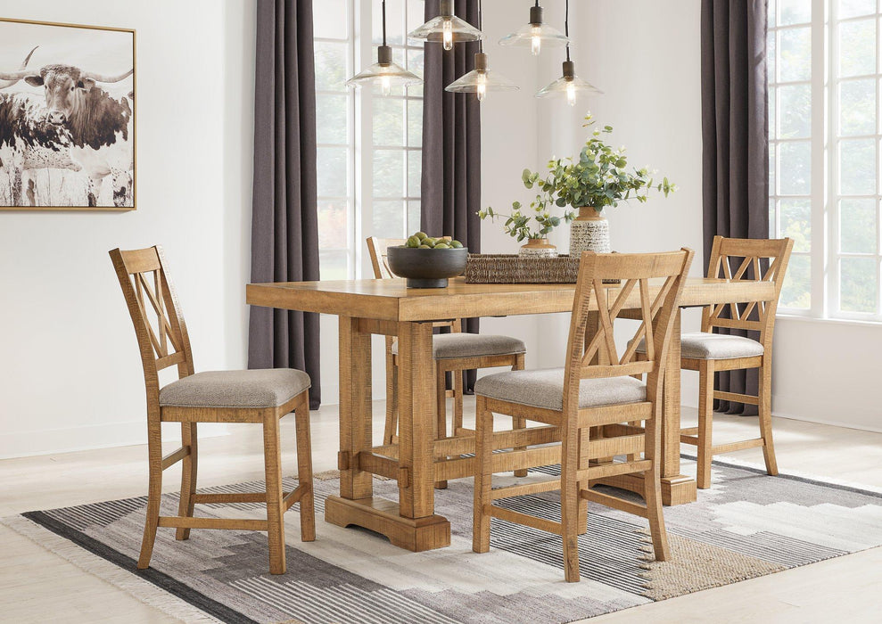 Havonplane Counter Height Barstool - Atchison Furniture Company (Atchison, KS)