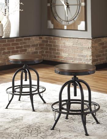 Valebeck Counter Height Bar Stool - Atchison Furniture Company (Atchison, KS)