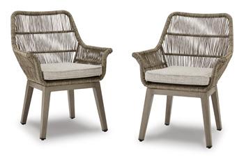 Beach Front Arm Chair with Cushion (Set of 2) - Atchison Furniture Company (Atchison, KS)