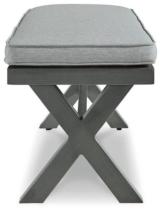 Elite Park Outdoor Bench with Cushion - Atchison Furniture Company (Atchison, KS)