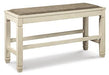 Bolanburg Counter Height Dining Bench - Atchison Furniture Company (Atchison, KS)