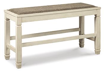 Bolanburg Counter Height Dining Bench - Atchison Furniture Company (Atchison, KS)